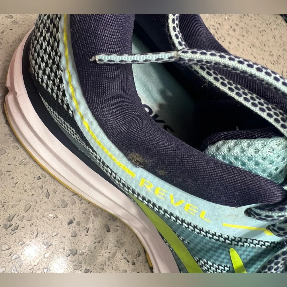 Brooks Womens Revel Blue Running Shoes Sneakers 8.5 - Picture 5 of 9